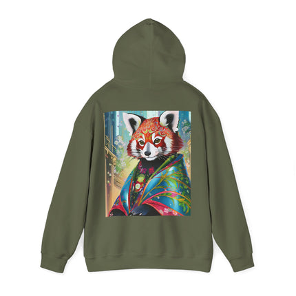 Cybernetic Red Panda – Heavy Blend™ Hooded Sweatshirt