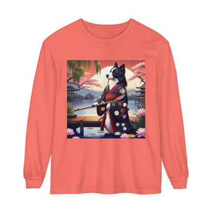 Border Collie Warrior Long Sleeve T-Shirt