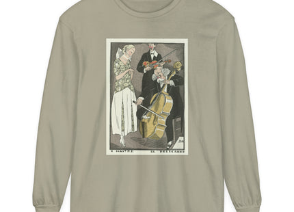 O Maitre el Relicario by Fernand Siméon Garment-dyed Long Sleeve T-Shirt