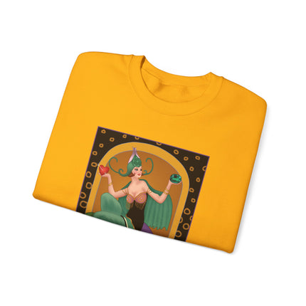 May & Emerald (from the Gem Series) by Sofia Chiostri Heavy Blend™ Crewneck Sweatshirt