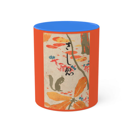 Book Illustration by Hashiguchi Goyō Colorful Mugs, 11oz