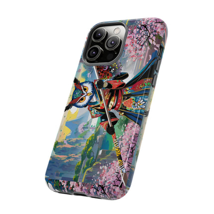 Cyberpunk Samurai Owl Phone Cases