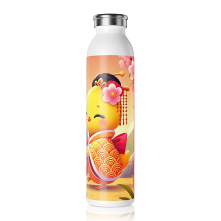 Whimsical Springtime Exchange Slim Water Bottle
