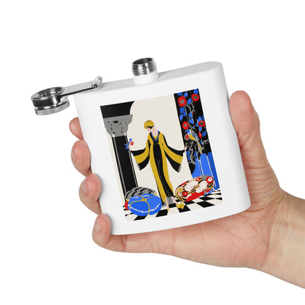 Art Deco Flapper Flask – Elegant Glamour & Timeless Style