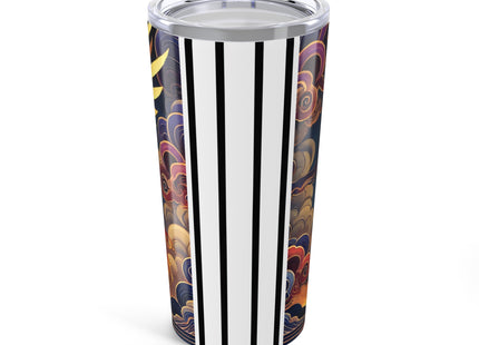 Flame-Winged Horse at Sunset Tumbler 20oz