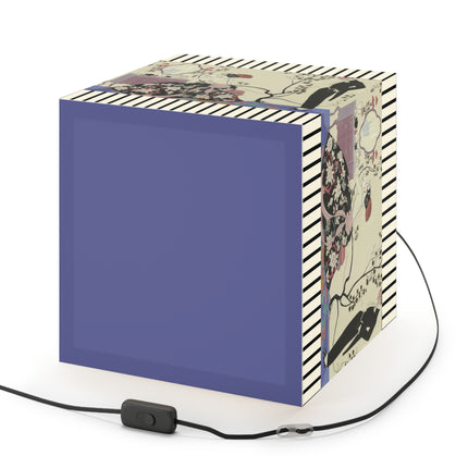 Le Grand Décolletage by George Barbier Light Cube Lamp