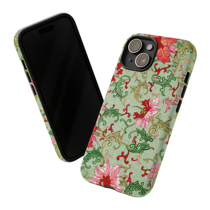 Flower Illustration by Owen Jones Phone Cases
