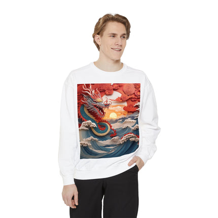 Stormbound Dragon Garment-Dyed Sweatshirt