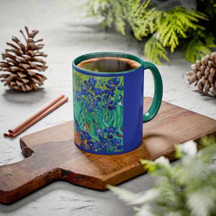 Irises by Vincent Van Gogh Colorful Mugs (11oz, 15oz)