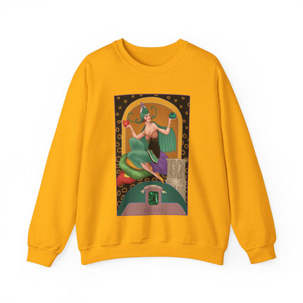 May & Emerald (from the Gem Series) by Sofia Chiostri Heavy Blend™ Crewneck Sweatshirt