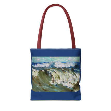 The Wave by Karl Hagemeister Tote Bag (AOP)