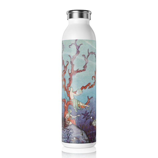 Beautiful Shells by Virginia Frances Sterrett Slim Water Bottle