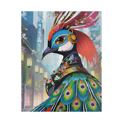 Techno Plumes Puzzle (110, 252, 520, 1014-piece)