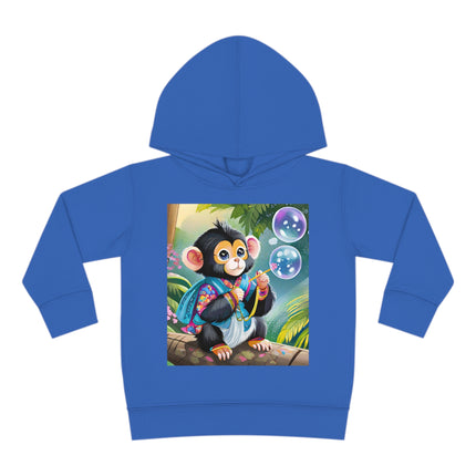 Bubble Magic in the Jungle Toddler Pullover Fleece Hoodie