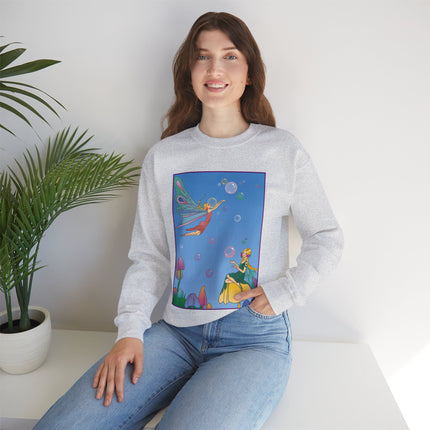Blossoming Fairy Magic Unisex Heavy Blend™ Crewneck Sweatshirt