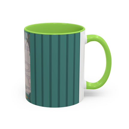 La balançoire by Georges Lepape Colorful Mugs (11oz, 15oz)