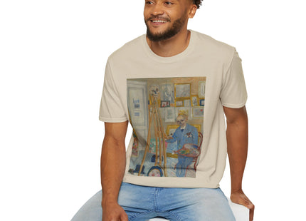 The Skeleton Painter by James Ensor Softstyle T-Shirt