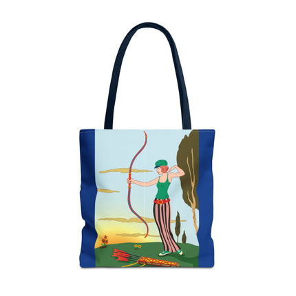 An Archer's Pursuit of Excellence Tote Bag (AOP)