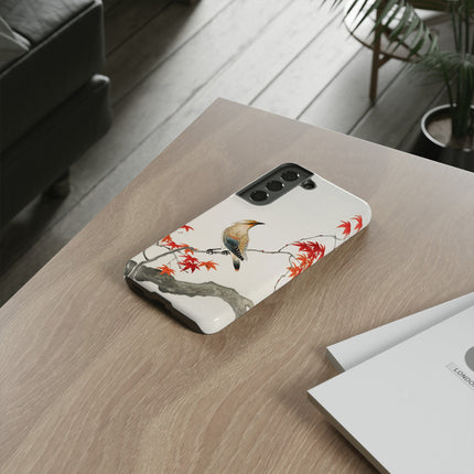 Japanese Bird on Maple by Ohara Koson Phone Cases