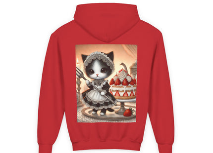 Patisserie Kitten Youth Heavy Blend Hooded Sweatshirt
