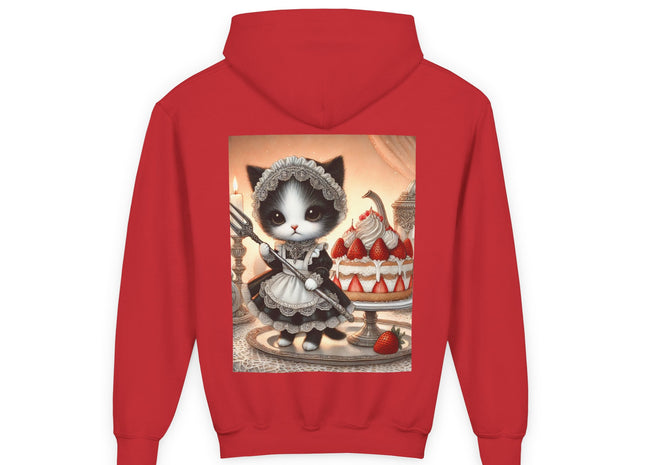 Patisserie Kitten Youth Heavy Blend Hooded Sweatshirt