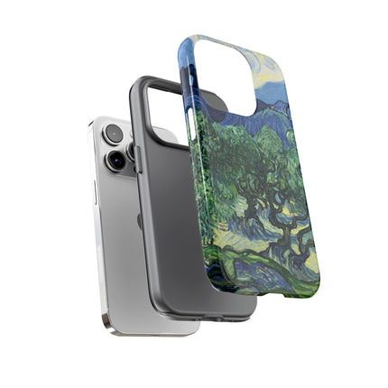 Olive Trees by Vincent Van Gogh Phone Cases