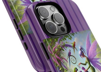 Lavender-Winged Fairy Phone Cases