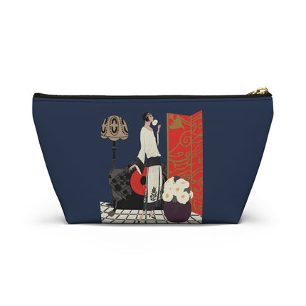 Art Deco Flapper Cosmetic Bag – Elegant Glamour & Timeless Style