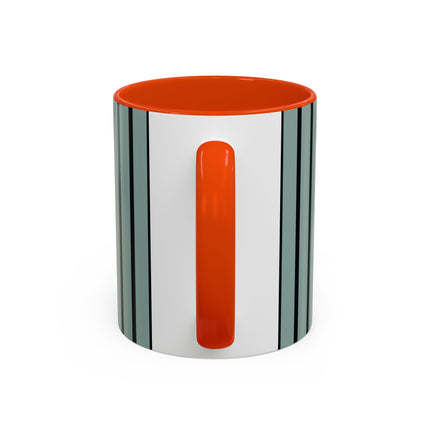 Red Sled & Curious Cats Colorful Mugs (11oz, 15oz)