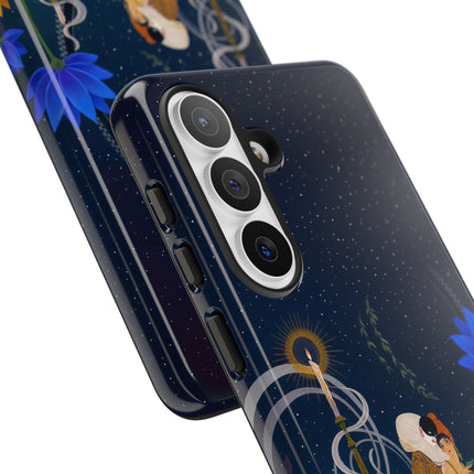 🌙🕯️ The Lady Of The Midnight Garden Phone Case – Art Deco Nocturne