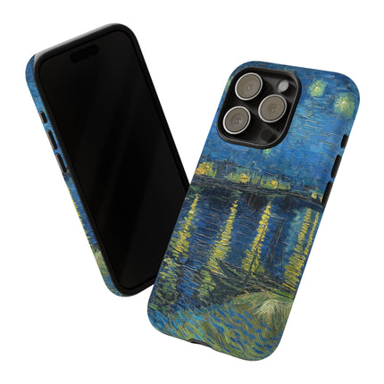 Starry Night Over the Rhone by Vincent Van Gogh Phone Cases
