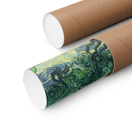 Olive Trees by Vincent Van Gogh Matte Horizontal Posters