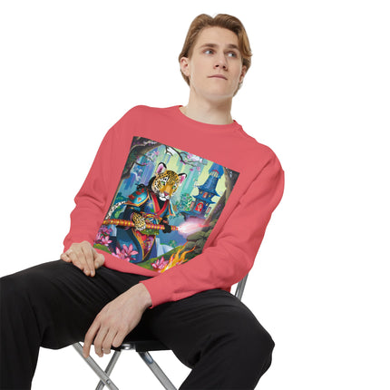 Cyberpunk Leopard Sweatshirt