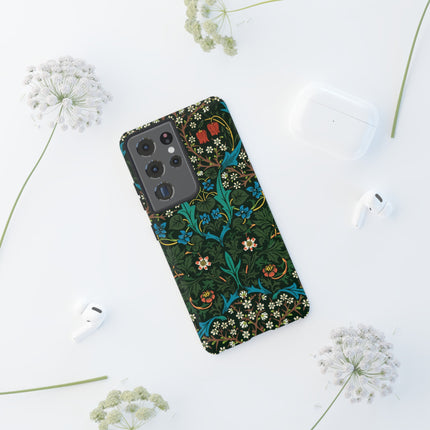 Tulip by William Morris Phone Cases