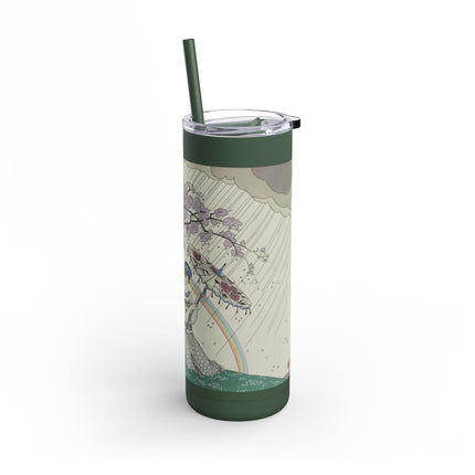 L’Arc-en-Ciel by George Barbier Skinny Matte Tumbler, 20oz