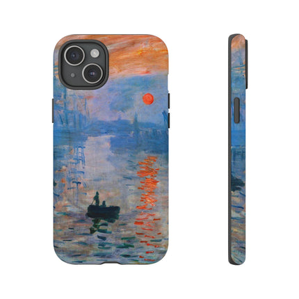 Sunrise by Claude Monet Phone Cases