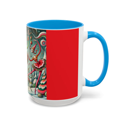 Christmas Ballet of the Absurd Colorful Mugs (11oz, 15oz)