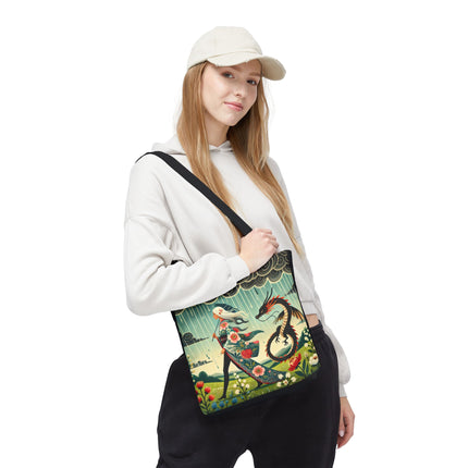 The Dragon Fairy’s Stride Tote Bag – Grace, Strength & Mythic Adventure