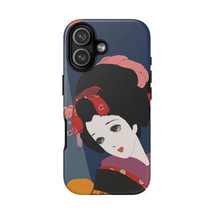 Geisha Portrait Phone Case – Elegant Beauty & Timeless Grace