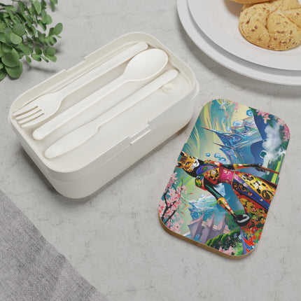 Cyber Cat Glamour Bento Lunch Box