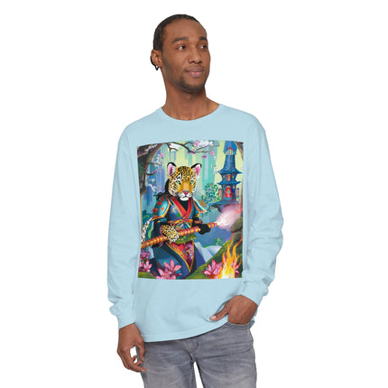 Cyberpunk Leopard Long Sleeve T-Shirt