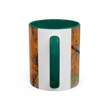 Autumn leaves by Edward Okuń Colorful Mugs (11oz, 15oz)