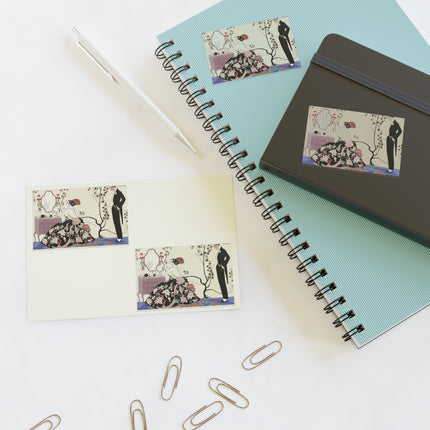 Le Grand Décolletage by George Barbier Sticker Sheets