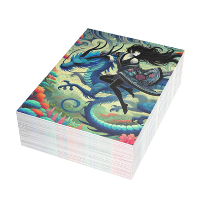 Mystic Guardian of the Sky Postcard Bundles (envelopes included) - Bundles of 10, 30, 50 Pieces