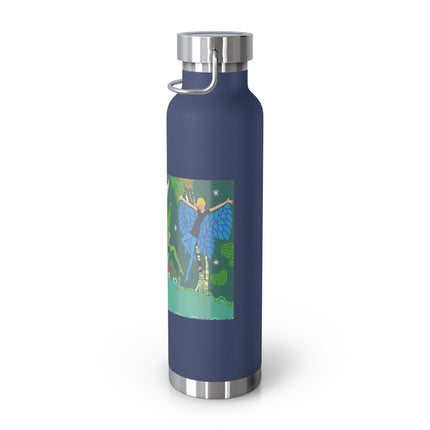 Enchanting Fairies of A Midsummer Night's Dream Copper Vacuum Insulated Bottle, 22oz