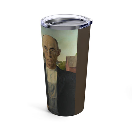 American Gothic by Grant Wood Tumbler 20oz