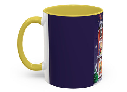 A Christmas Eve Celebration Colorful Mugs (11oz, 15oz)