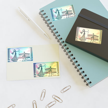 Art Deco Valentine's Romance Sticker Sheets