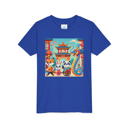 Lantern Street Dragon Parade Youth Short Sleeve Tee