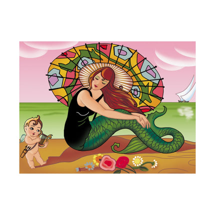 Siren Serenade Premium Matte horizontal posters